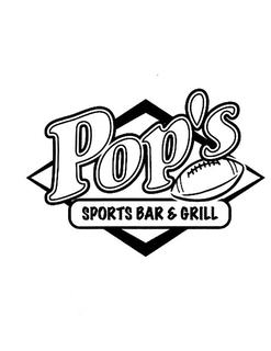 POP'S SPORTS BAR & GRILL logo