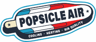 POPSICLE AIR COOLING HEATING AIR QUALITY logo
