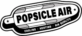 POPSICLE AIR COOLING HEATING QUALITY logo