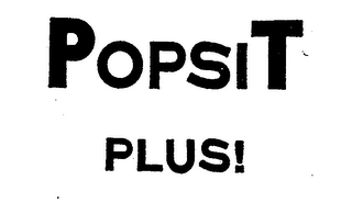 POPSIT PLUS logo