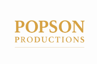 POPSON PRODUCTIONS logo