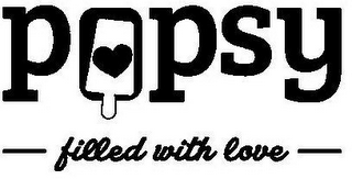 POPSY FILLED WITH LOVE logo