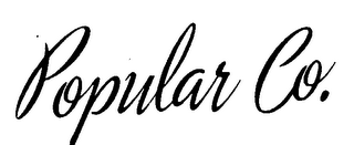 POPULAR CO. logo