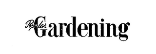 POPULAR GARDENING logo
