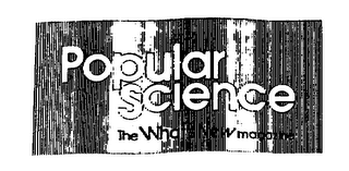 POPULAR SCIENCE THE WHAT'S NEW MAGAZINE logo