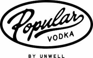 POPULAR VODKA BY UNWELL logo
