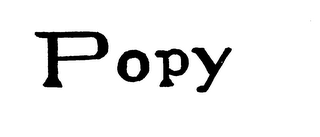 POPY logo