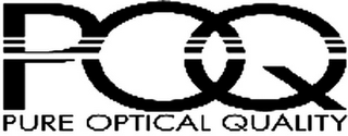 POQ PURE OPTICAL QUALITY logo