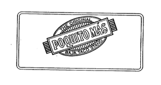 POQUITO MAS THE ORIGINAL BAJA TACO STAND logo