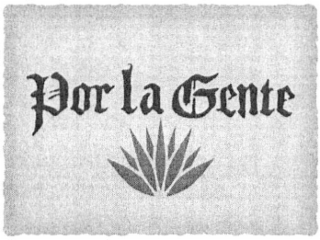 POR LA GENTE logo
