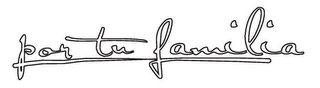 POR TU FAMILIA logo