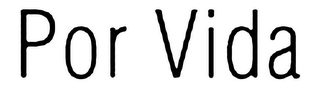 POR VIDA logo