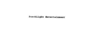 PORCHLIGHT ENTERTAINMENT logo