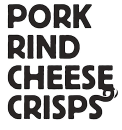 PORK RIND CHEESE CRISPS logo