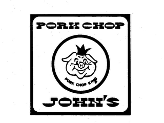 PORKCHOP JOHN'S PORK CHOP KING logo
