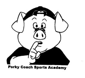 PORKY COACH SPORTS ACADEMY logo