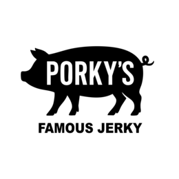 PORKY'S FAMOUS JERKY logo