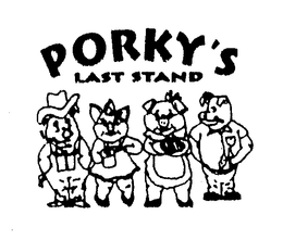 PORKY'S LAST STAND logo