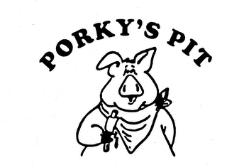 PORKY'S PIT logo