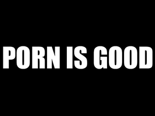 PORN IS GOOD logo