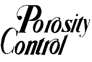 POROSITY CONTROL logo