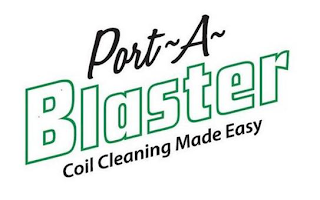 PORT-A-BLASTER COIL CLEANING MADE EASY logo