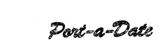 PORT-A-DATE logo