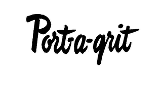 PORT-A-GRIT logo
