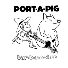 PORT-A-PIG BAR-B-SMOKER logo