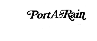 PORT A RAIN logo