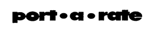 PORT-A-RATE logo