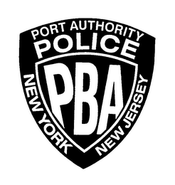 PORT AUTHORITY POLICE PBA NEW YORK NEW JERSEY logo