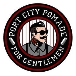 PORT CITY POMADE FOR GENTLEMEN logo