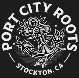PORT CITY ROOTS STOCKTON, CA logo