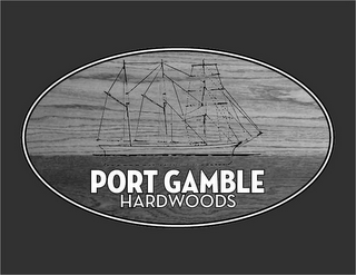 PORT GAMBLE HARDWOODS logo