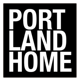 PORT LAND HOME logo