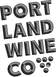 PORT LAND WINE CO logo