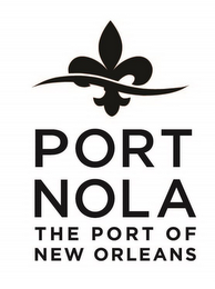 PORT NOLA THE PORT OF NEW ORLEANS logo