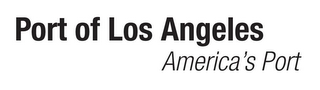 PORT OF LOS ANGELES AMERICA'S PORT logo