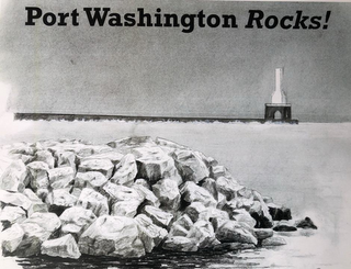 PORT WASHINGTON ROCKS! logo