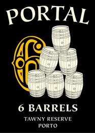 PORTAL 6 6 BARRELS TAWNY RESERVE PORTO logo