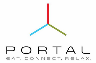 PORTAL EAT. CONNECT. RELAX. logo