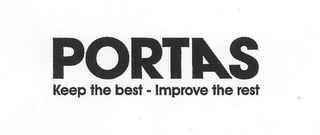 PORTAS KEEP THE BEST - IMPROVE THE REST logo