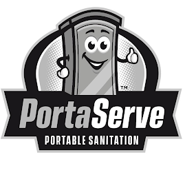 PORTASERVE PORTABLE SANITATION logo