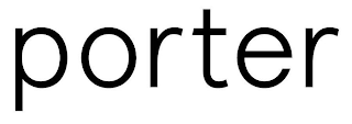 PORTER logo