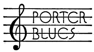 PORTER BLUES logo