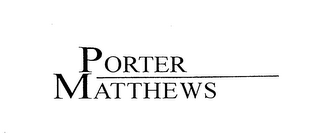 PORTER MATTHEWS logo