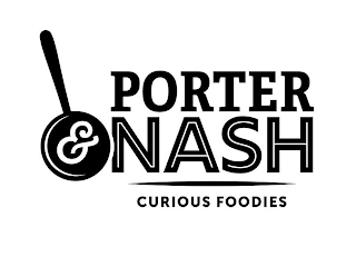 PORTER & NASH CURIOUS FOODIES logo