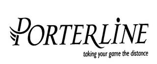 PORTERLINE TAKING YOUR GAME THE DISTANCE logo