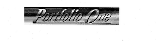 PORTFOLIO ONE logo